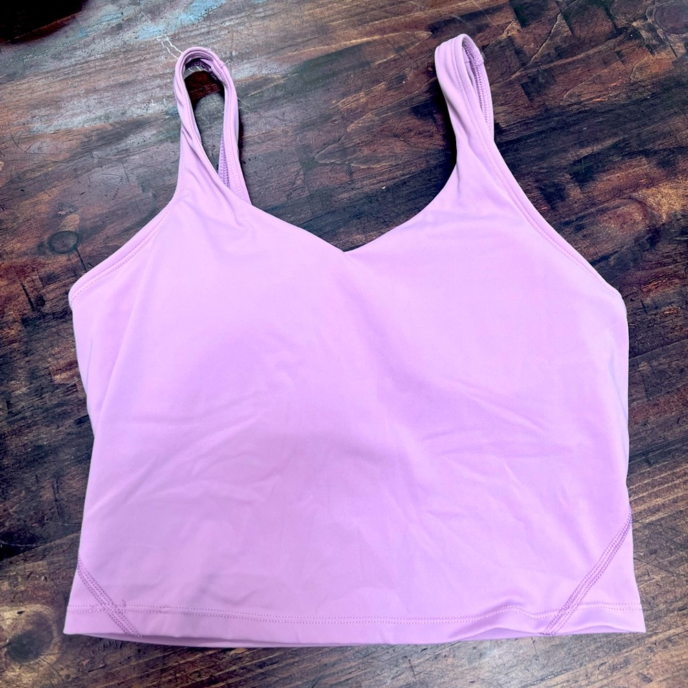 Musesonly Lavender Active Wear Tank Top